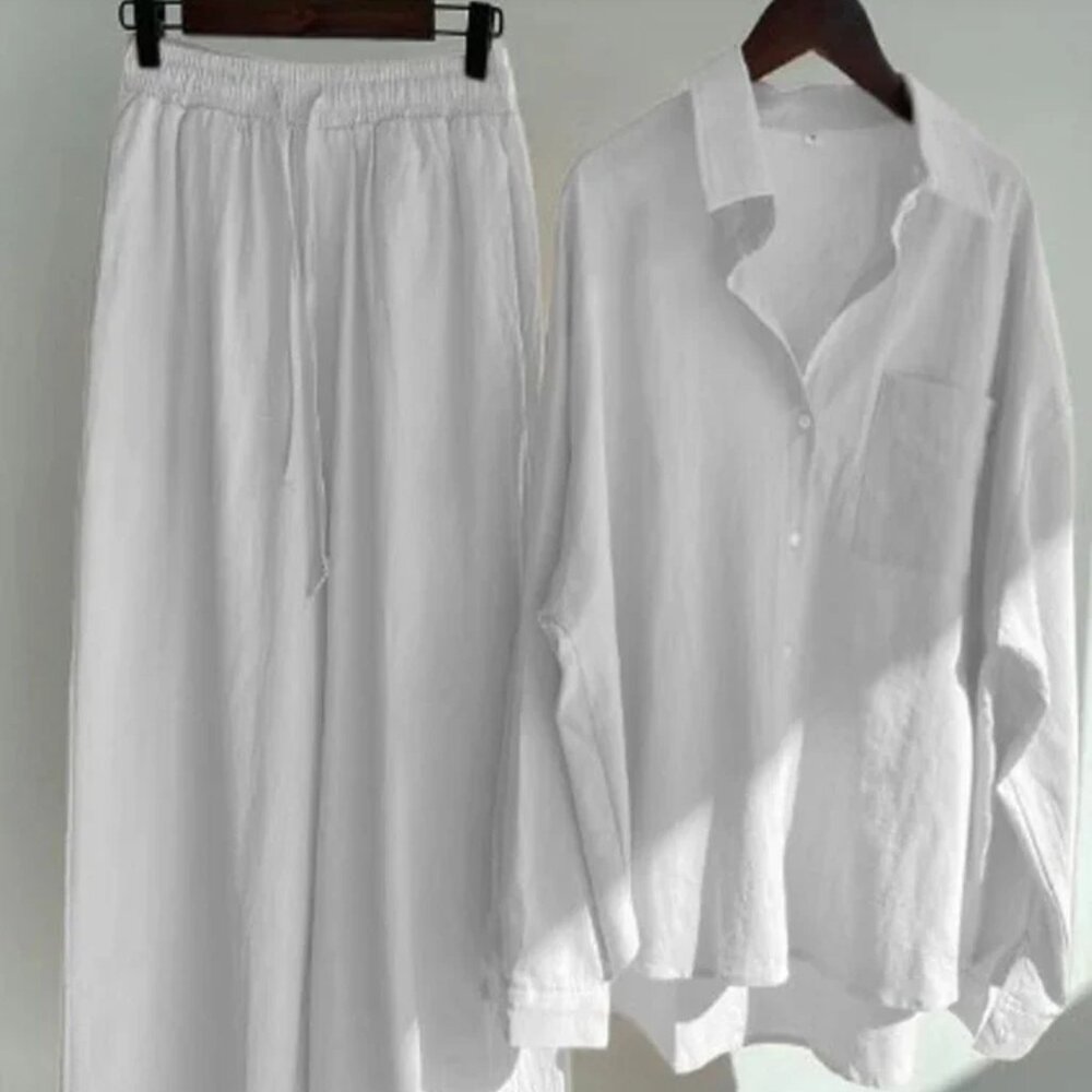 Linen Two Piece Set